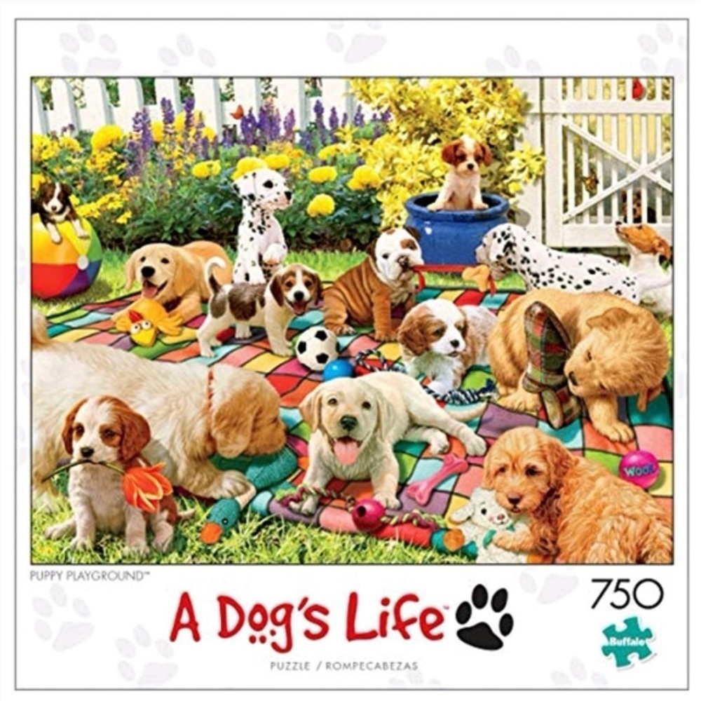 BUFFALO Games 'A Dog's Life' 750 Piece Puzzle
